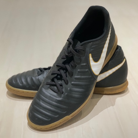 Nike Other - NWOT Black Nike Tiempo X Indoor Sneakers Size 11